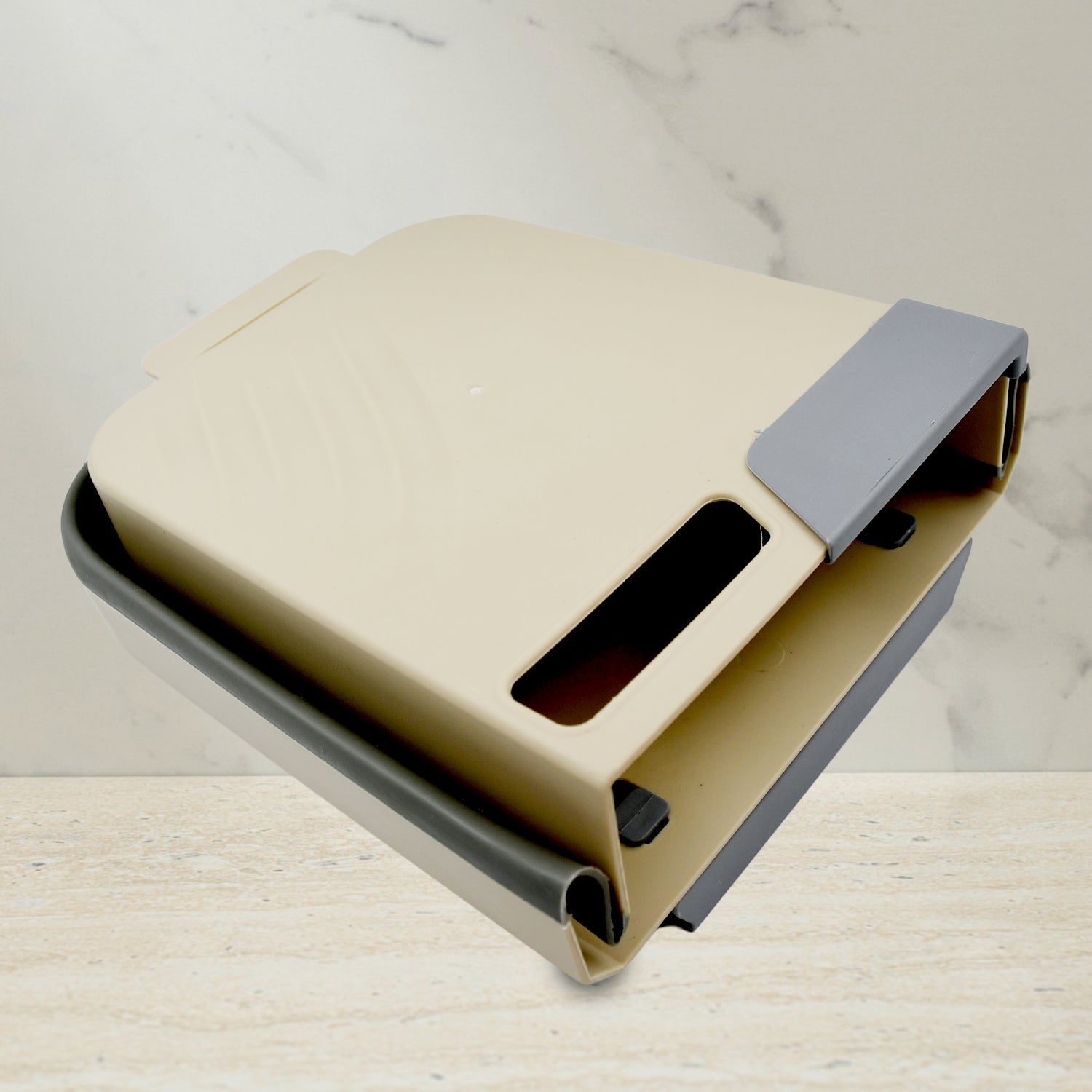 Hanging Trash Can for Kitchen Cabinet Door, Small Collapsible Foldable Waste Bins, Hanging Trash Holder for Bathroom Bedroom Office Car, Portable Hanging Trash Can for Kitchen Cabinet Door, Small Collapsible Foldable Waste Bins, Hanging Trash Holder for Bathroom Bedroom Office Car, Portable
